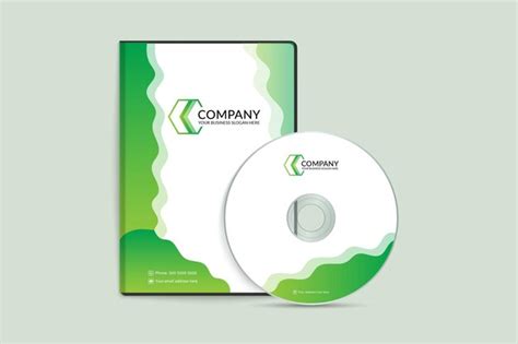 Premium Vector Modern Business And Corporate Dvd Cover Template