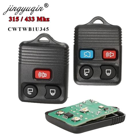 Jingyuqin T L Commande 2 3 4 Boutons 315 433MHz Transpondeur Sans Cl