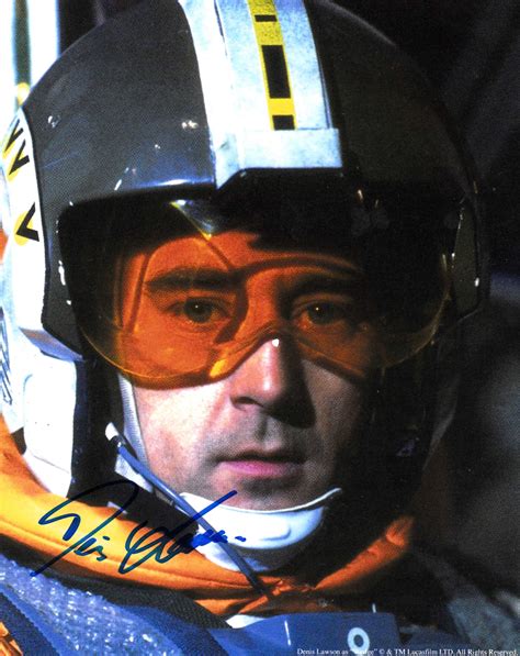 Star Wars Denis Lawson Wedge Antilles Signed 8x10 Photo Fanboy Expo Store