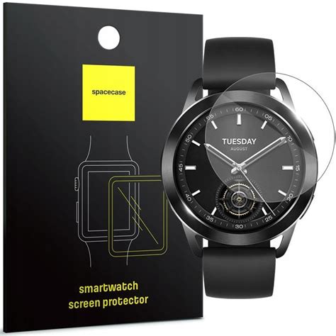 Spacecase 3X Szkło Hybrydowe Ochronne Hybrid Do Xiaomi Watch S3 Glass