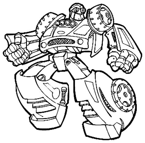 Transformers Coloring Pages Ironhide Bull