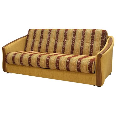 Диван прямой двухместный раскладной желтый, красный "Балтийский" decor ...