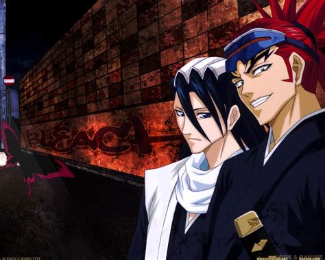 Byakuya Kuchiki Et Renji Abarai Dans Bleach