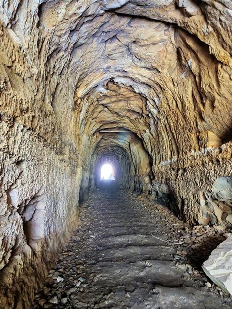 Inside the Box Vale Abandoned Railway Tunnel Stock Image - Image of ...