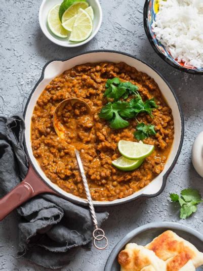 ¡curry De Lentejas Con Leche De Coco⁣⁣🥥