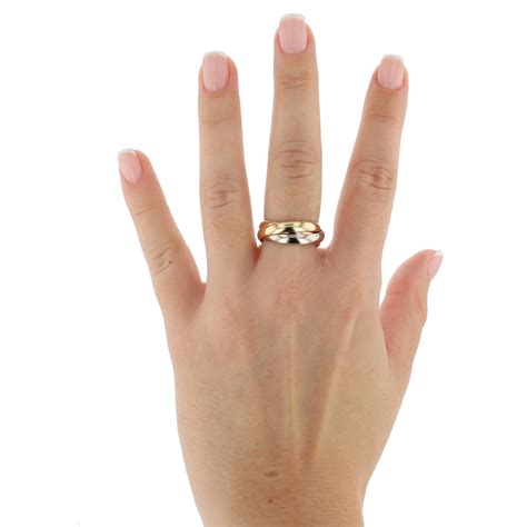 CARTIER RING TRINITY 3 GOLD