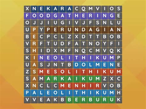 Teka Teki Silang Wordsearch