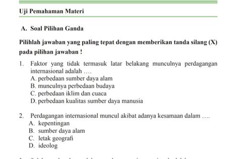 Kunci Jawaban Ips Kelas 9 Halaman 194 196 Semester 2 Bab 3