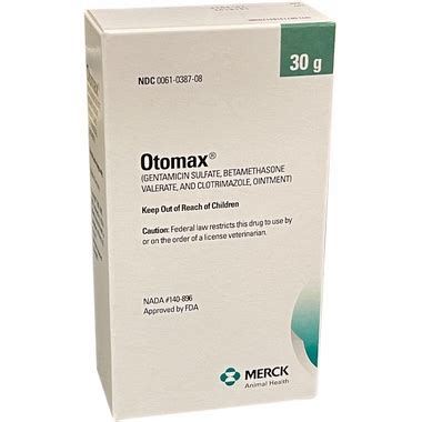 Otomax Otic Ointment 30 Gm Purchase Today EntirelyPets Rx