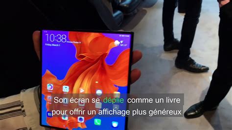 Huawei Mate X nous avons essayé le smartphone qui se plie en deux