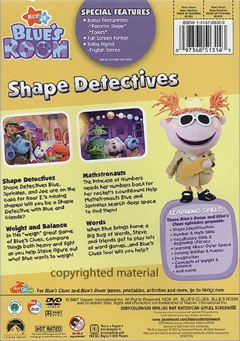 Blue's Clues: Blue's Room - Shape Detectives (DVD 2007) | DVD Empire