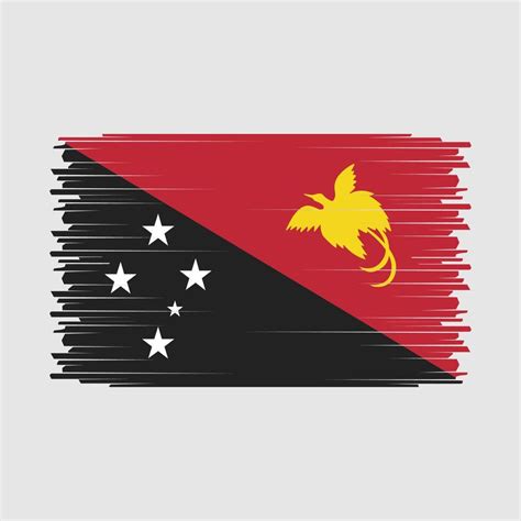 Papua Flag Vector 21979033 Vector Art at Vecteezy