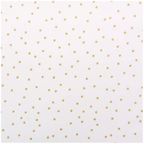 Tissu Coton Rico Design Confetti Or X 10cm