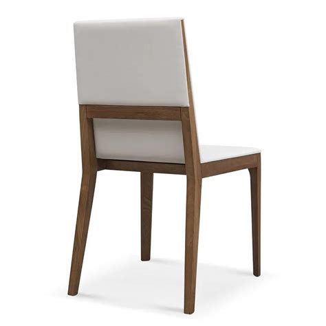 34" Bellini Modern Living Adeline White Polyurethane Dining Chair