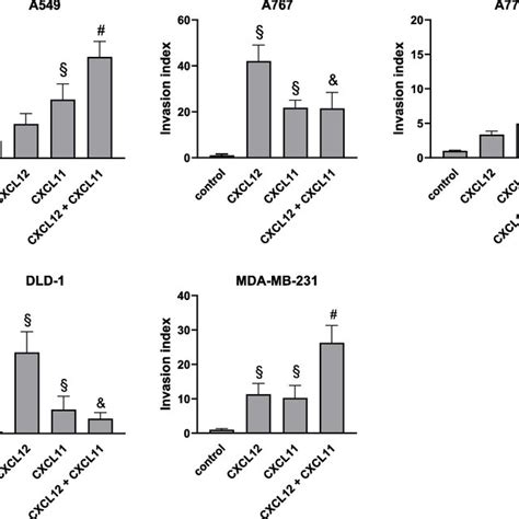 Combined Effects Of CXCL12 And CXCL11 On Toxin Induced Tumor Cell