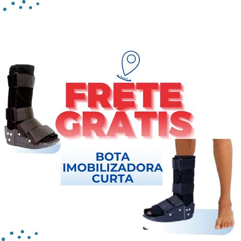 Bota Robofoot Imobilizadora Curta P Cir Rgica Abreu