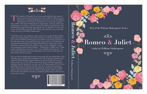 Romeo & Juliet Book Cover Design on Behance