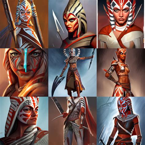 Ahsoka Tano As Dothraki Warrior Front View Stable Diffusion Openart