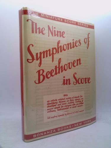 The Nine Symphonies Of Beethoven In Score The Miniature Score Series