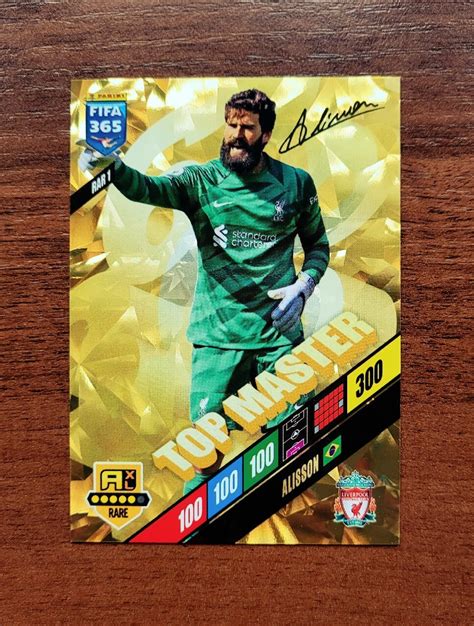 FIFA 365 2024 TOP MASTER X RARE RAR 1 ALISSON Olkusz Kup Teraz Na