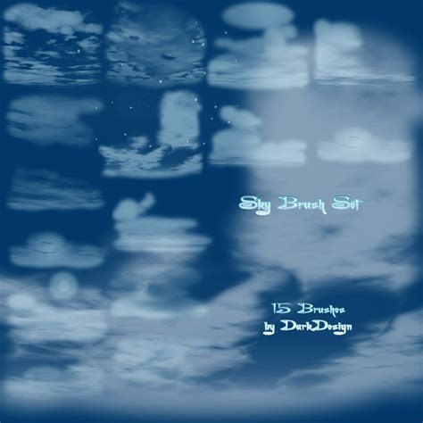 Sky Brushes by silver- on DeviantArt