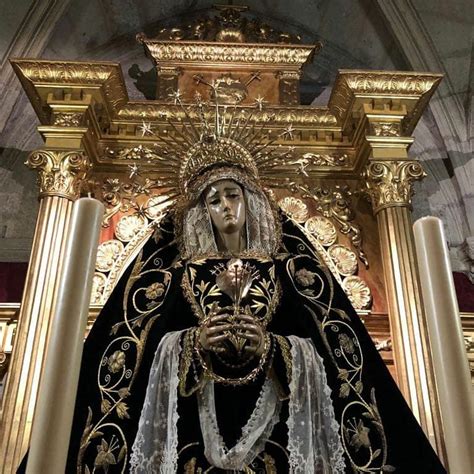 Espa A Catolica Bendita Seas Traslado De La Soledad A Su Altar De Cultos