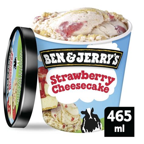 Ben And Jerrys Strawberry Cheesecake Consort Frozen Foods