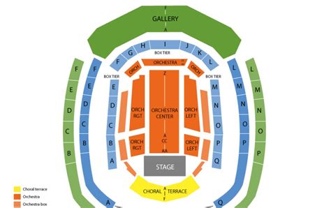 Temple Performing Arts Center Seating Chart - The Architect