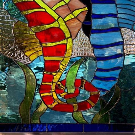 Beach And Ocean Stained Glass Windows. Navigate Our Catalog