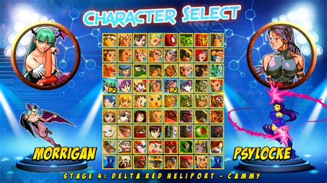 The Mugen Fighters Guild Marvel Vs Capcom All Generations