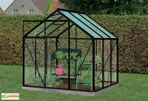 Serre Jardin Aluminium Polycarbonate Daisy M Plusieurs Coloris Acd