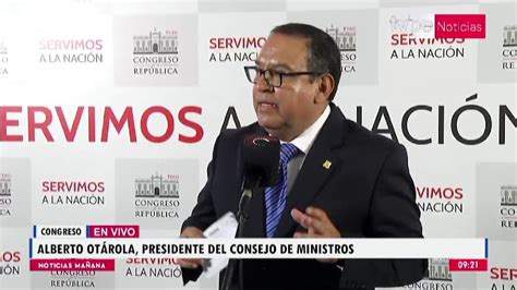 TVPerú Noticias on Twitter Desde el Congreso premier Alberto