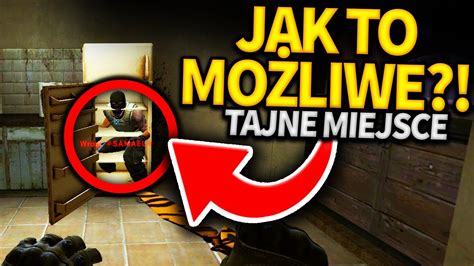 TAJNE KRYJÓWKI na DE MIRAGE w CS GO ZABAWA w CHOWANEGO o KOSE za