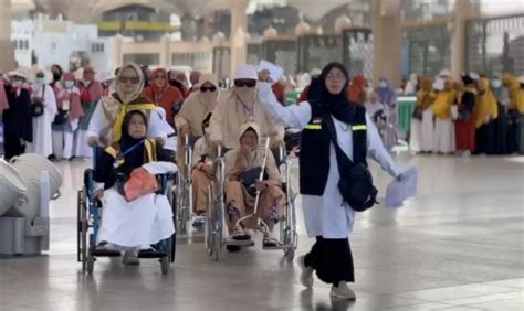 Jamaah Lansia Dan Disabilitas Diprioritaskan Masuk Raudhah