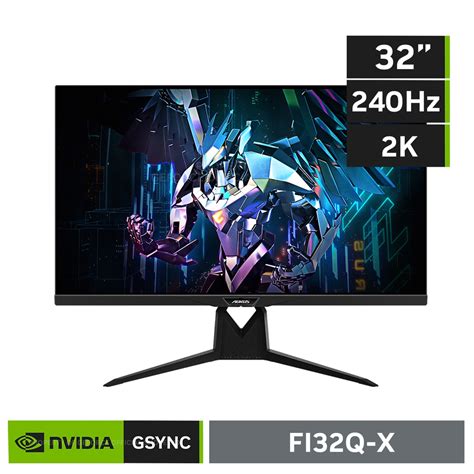 Jual GIGABYTE AORUS Gaming Monitor FI32Q X 32 2K SS IPS 240Hz