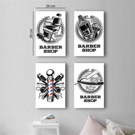 Jual Hiasan Dinding Aesthetic Barber Poster Kayu Mdf Hiasan Kamar Ruang Tamu Rumah Shopee