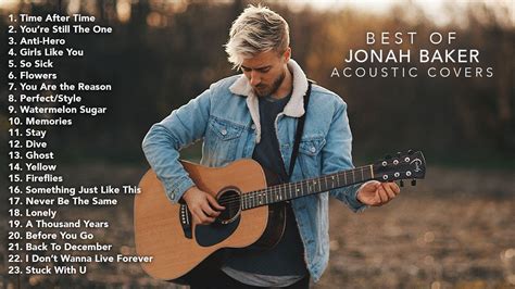 Jonah Baker 20 Best Acoustic Covers Compilation Youtube