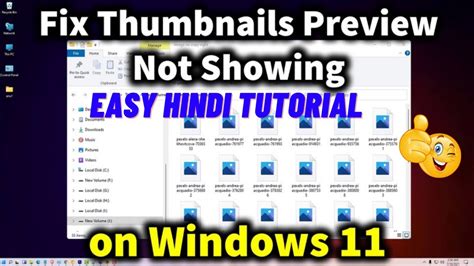 How To Fix Thumbnails Preview Not Showing On Windows 11 Why Not Show Images And Videos