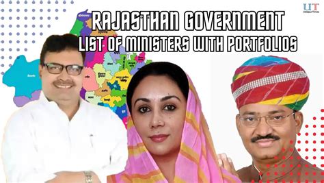 rajasthan chief minister keeps 8 portfolios as he announces portfolios ...