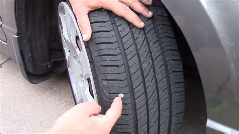 Easily Find And Fix A Leak In A Tire No Jack Required Youtube