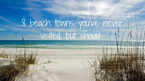 Start your adventure with great vacation ideas | Beach town, Great ...