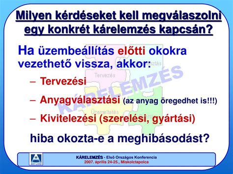 PPT Első Országos Konferencia 2007 április 24 25 Miskolctapolca