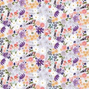 Carta Bella FLORA 5 Collection 6 X 6 Paper Pad 24 Double Sided Adorable