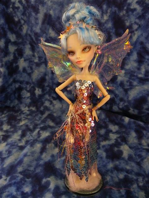 Ooak Fairy Starr Monster High Ghoulia Repaint Etsy Monster High