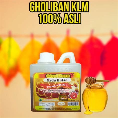 Jual Madu Murni Herbal Asli Original Hutan Kalimantan Gholiban 500 Gram