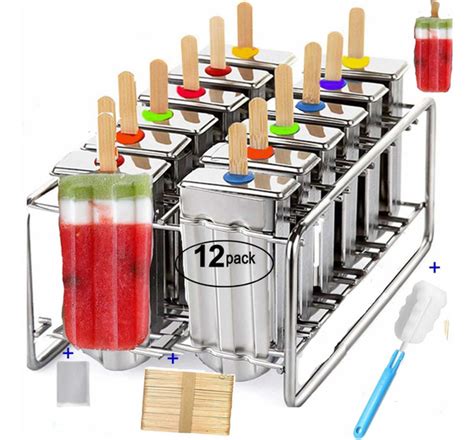 Moldes Para Paleta Mini De Acero Inoxidable MercadoLibre