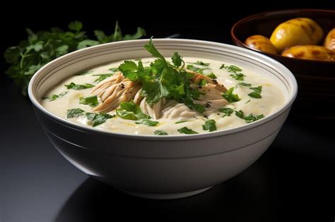 Premium Ai Image A Delicious Chicken Soup Food With Vegetables In A