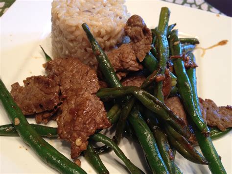 A Little Of This A Little Of That Thai Steak Stir Fry With Green Beans