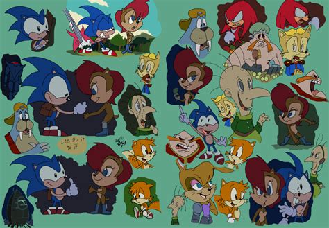 SatAM doodles 2 by Jowybean on DeviantArt