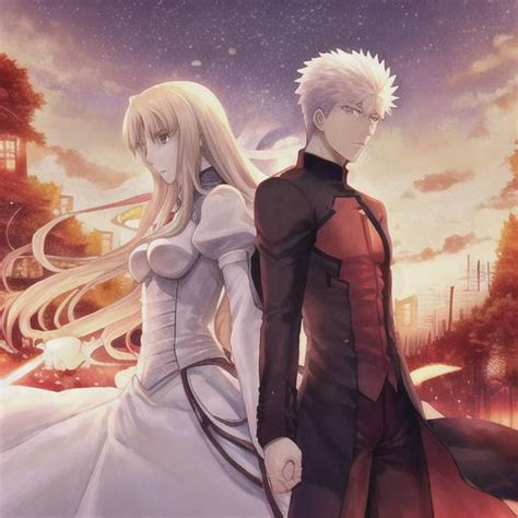 Shirou Emiya And Artoria Fate Stay Night OpenArt